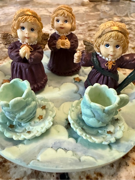 Young’s Other - Angelic miniature tea set